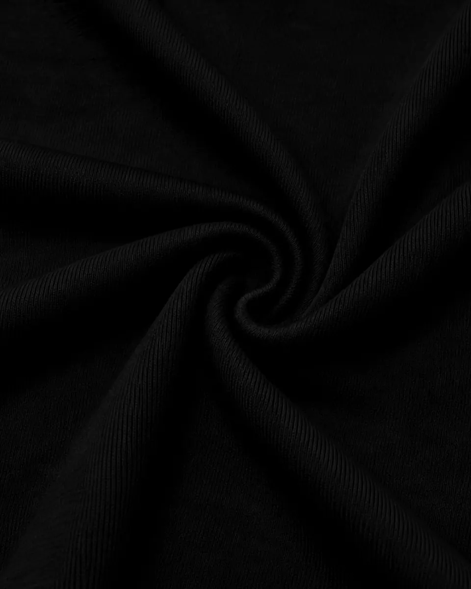 Cotton Bodysize warna Hitam Pekat