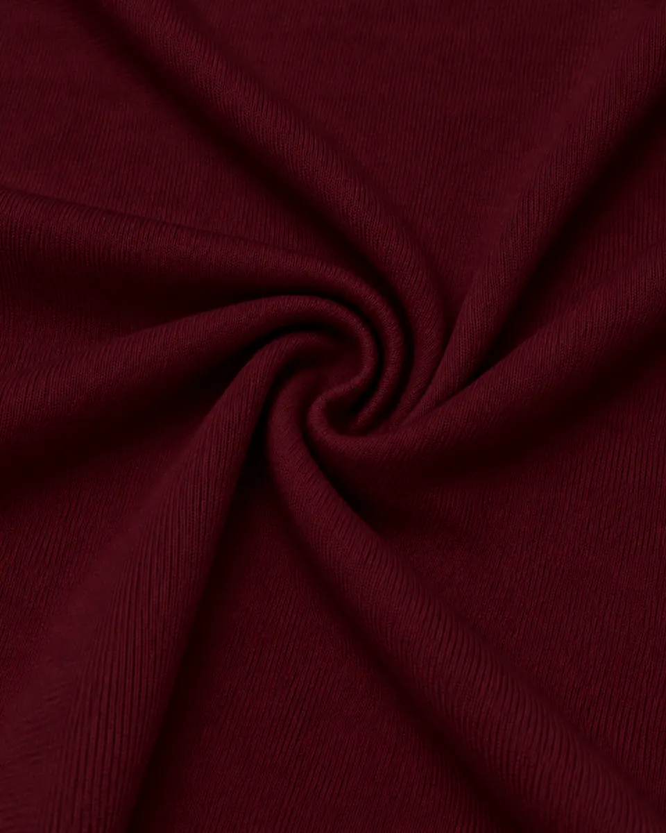 Cotton TENCEL Modal warna Maroon