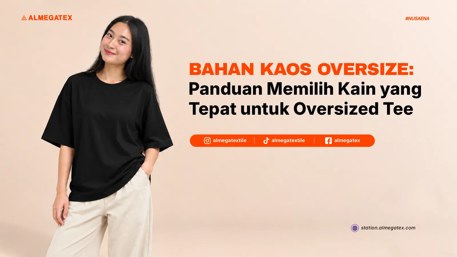 Bahan Kaos Oversize: Panduan Memilih Kain untuk Oversized Tee