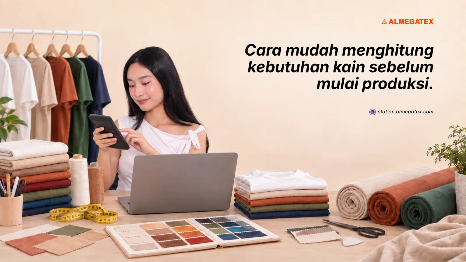 Cara Menghitung Kebutuhan Kain untuk Produksi Kaos