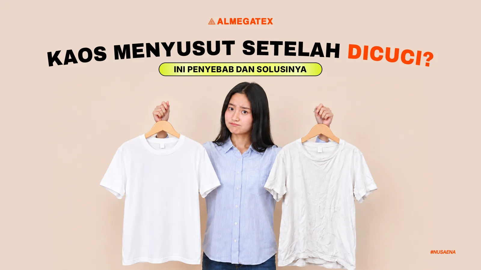 Kenapa Kaos Menyusut Setelah Dicuci? Penyebab dan Cara Mencegahnya