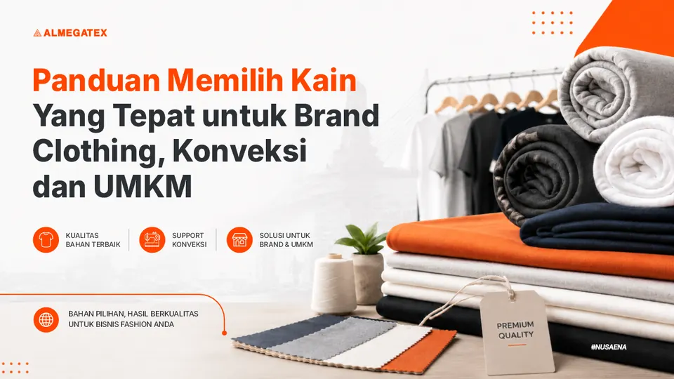 Bahan Kaos Bandung: Panduan Memilih Kain yang Tepat untuk Brand Clothing, Konveksi, dan UMKM