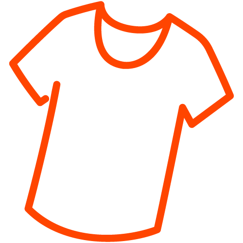 Rekomendasi bahan kaos basic tee Almegatex untuk toko bahan kaos